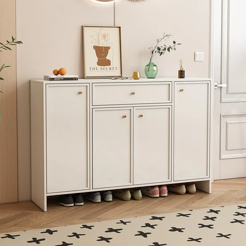 Display Organizer Shoe Cabinet Mobile Living Room Designer Luxury Box Slippers Shoe Shelf Modern Zapatero Shoemakers Furniture