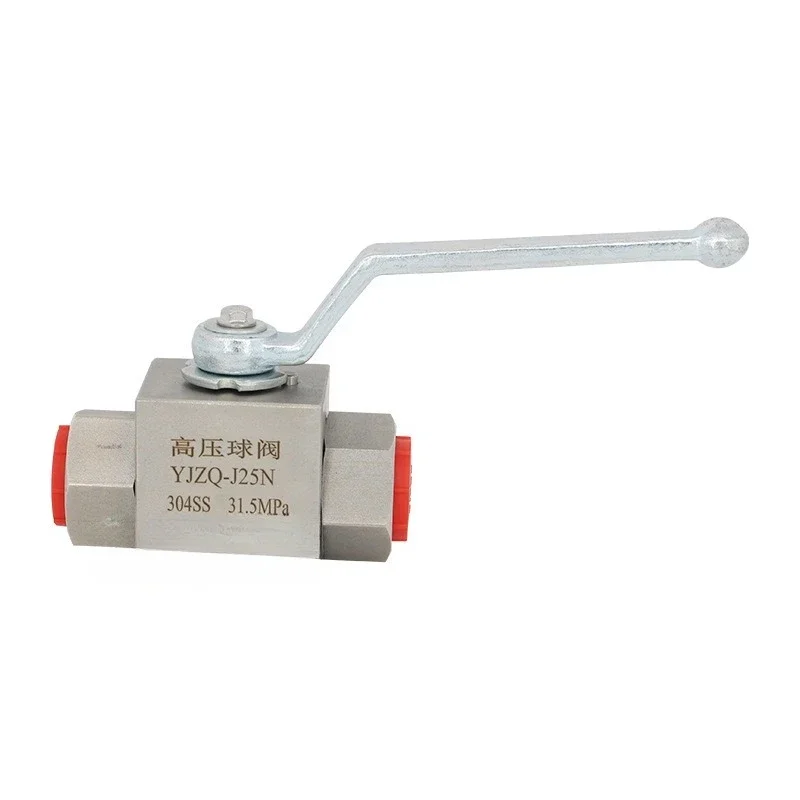 

304 stainless steel high pressure valve YJZQ-JW hydraulic ball valve, various types of buckle valve, thread