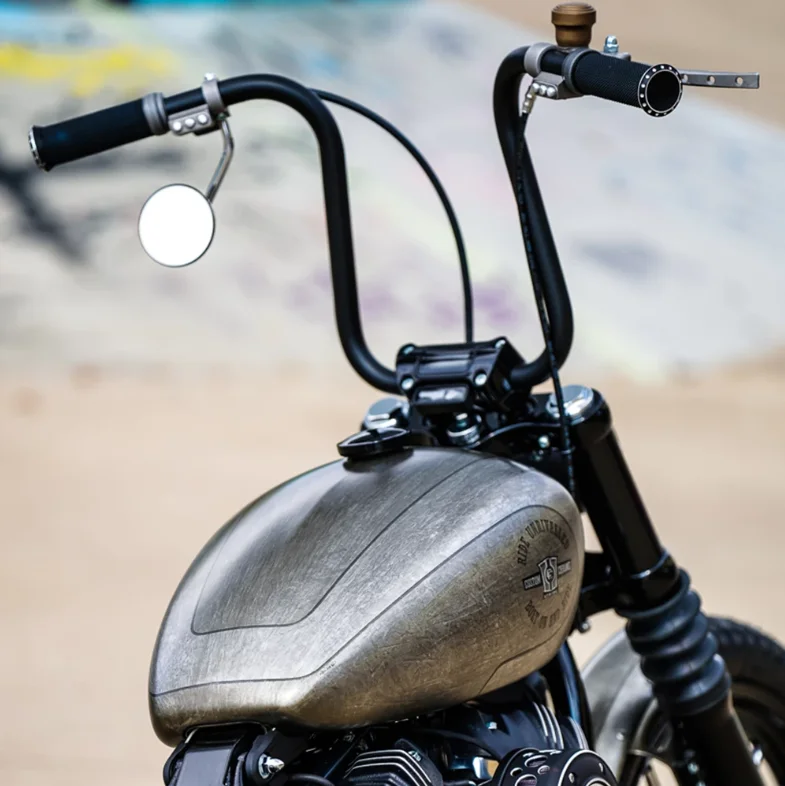 Motorcycle hoist handlebars For indian Scouts bobber Gourd handlebar