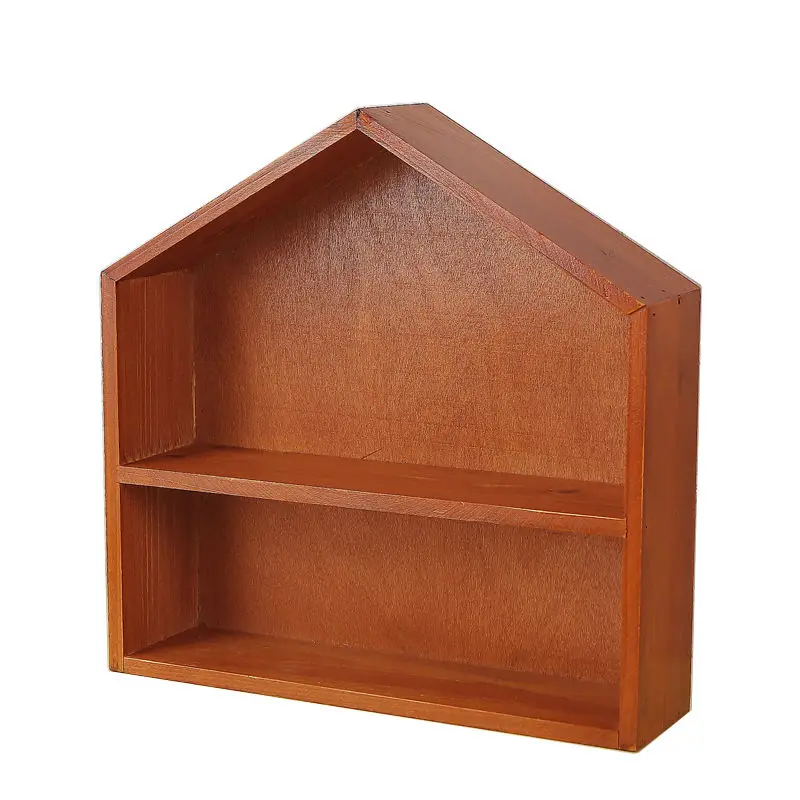 Afbeelding 5: Massief houten desktop parfum bubble mart pop handheld kantoor jongen blinde doos display rek plank decoratie opbergdoos