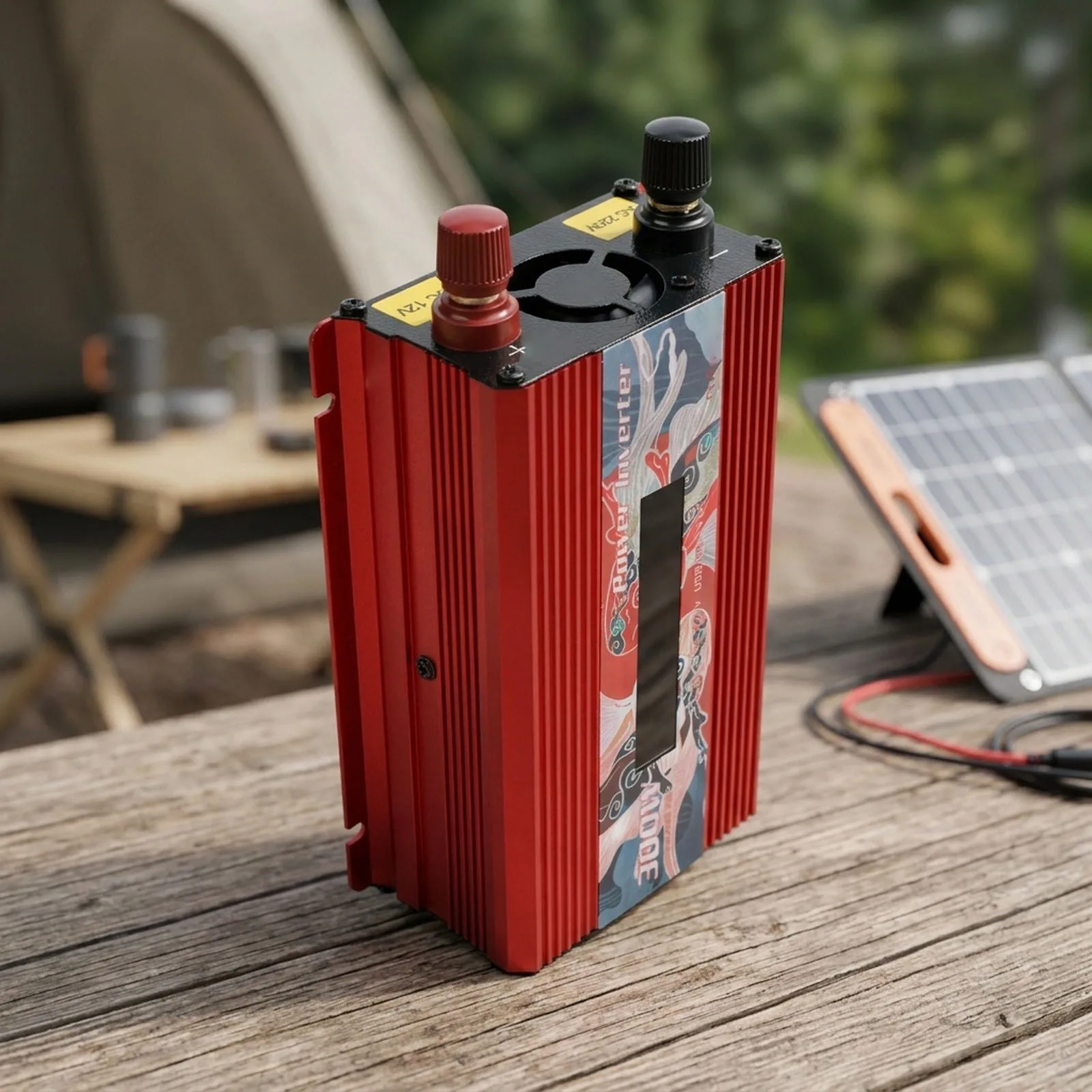 Camping Activities 220V Solar Inverter Pure Sine Wave Inverter Compact And Lightweight High Efficiency Above 86