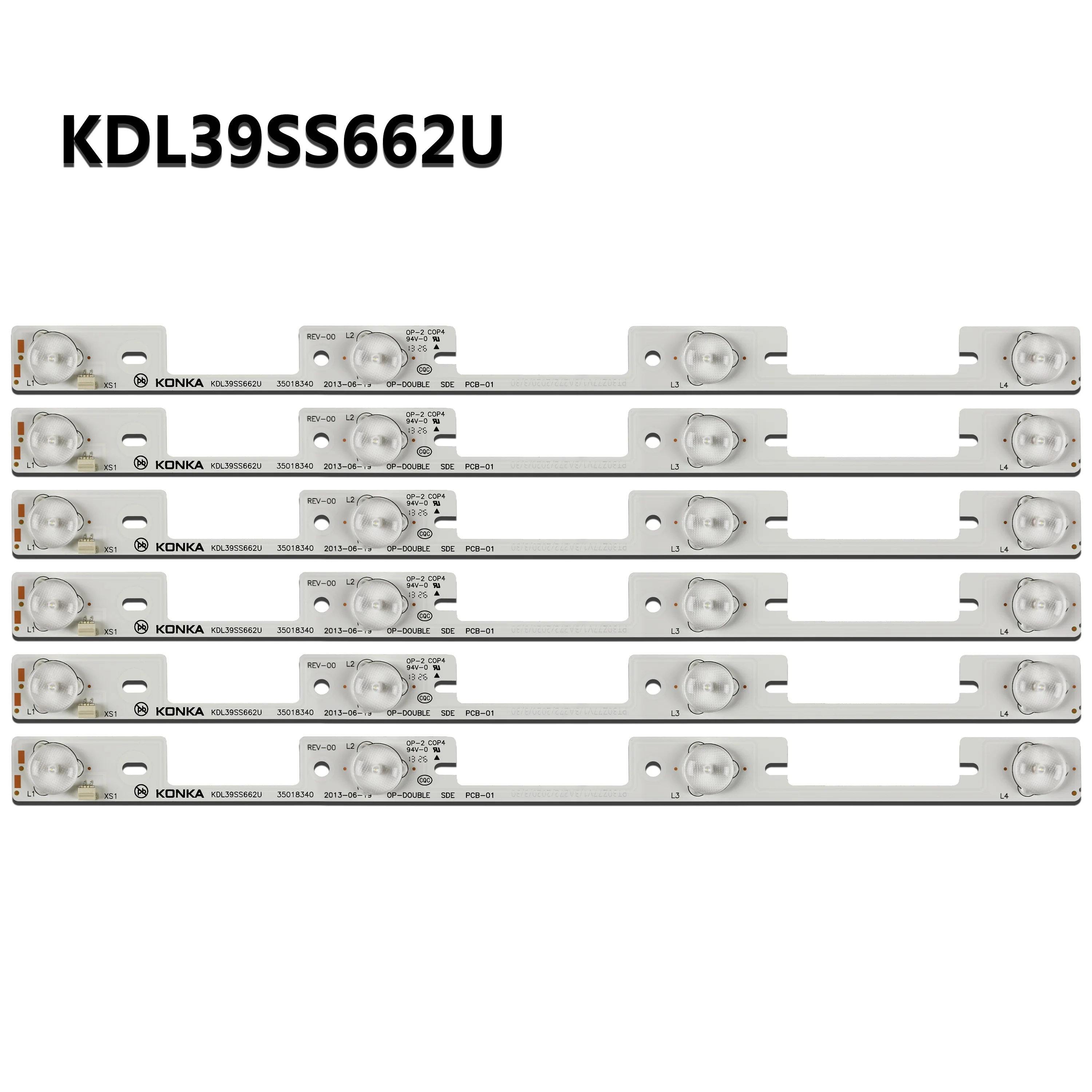 

6/30/60/120 шт. светодиодная панель подсветки для KONKA 40L2400 40L5400 KDL39SS662U 35018339 35018340 DL3944(A)F DL4045i KDL40SS662U