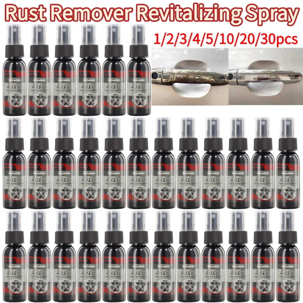 

Universal Rust Remover Revitalizing Spray for Car Wheels Metal Surfaces Strong Decontamination Anti-Rust Iron Power Cleaning