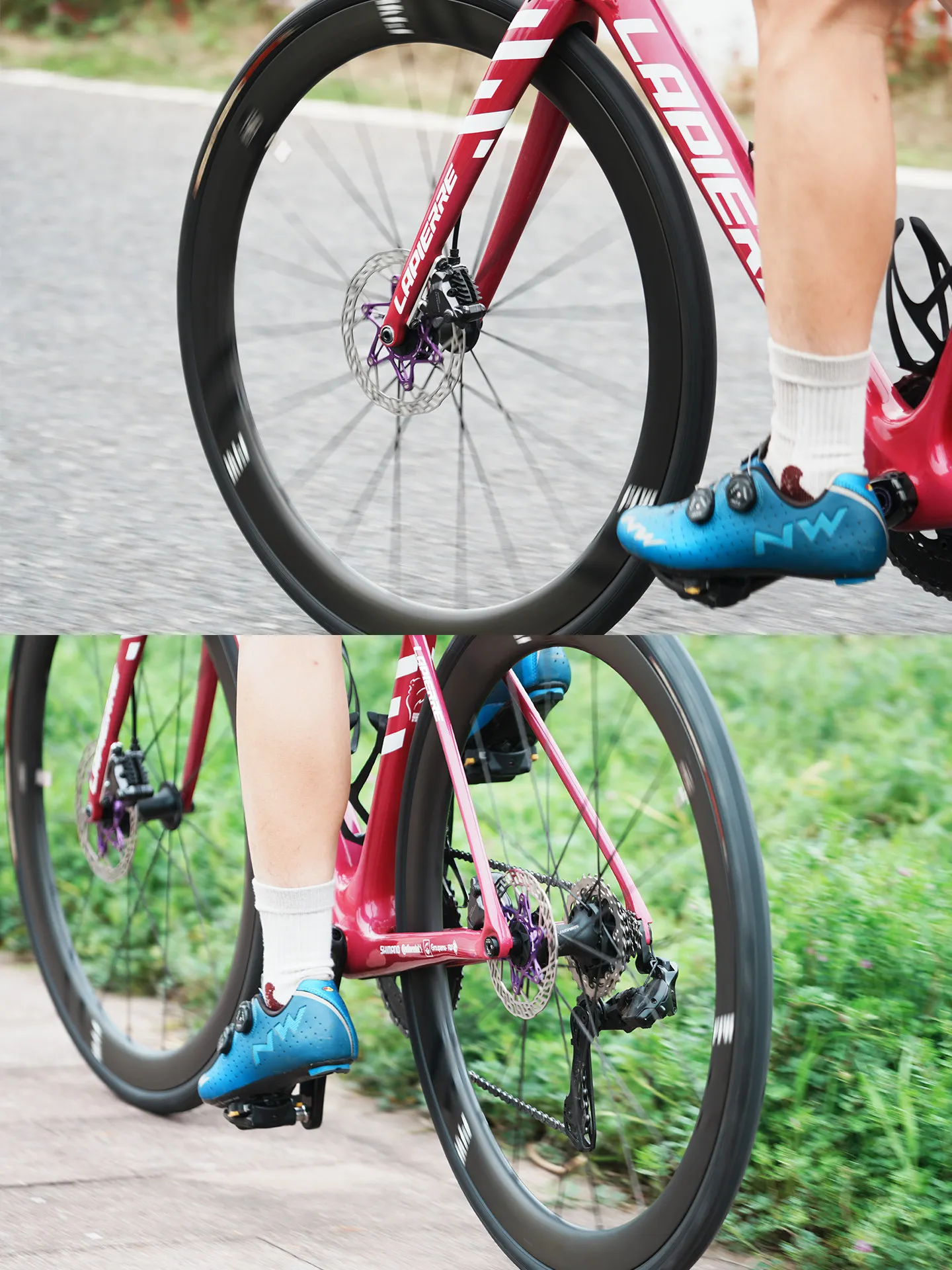 Neue Chaser Bike Ultraleichte Mittelgroße Bremsscheiben G2 Fahrrad-Bremsscheiben-Beläge Gravel Leichtgewicht-Scheiben 160/140mm Ohne Verriegelungsabdeckung – Detail 11