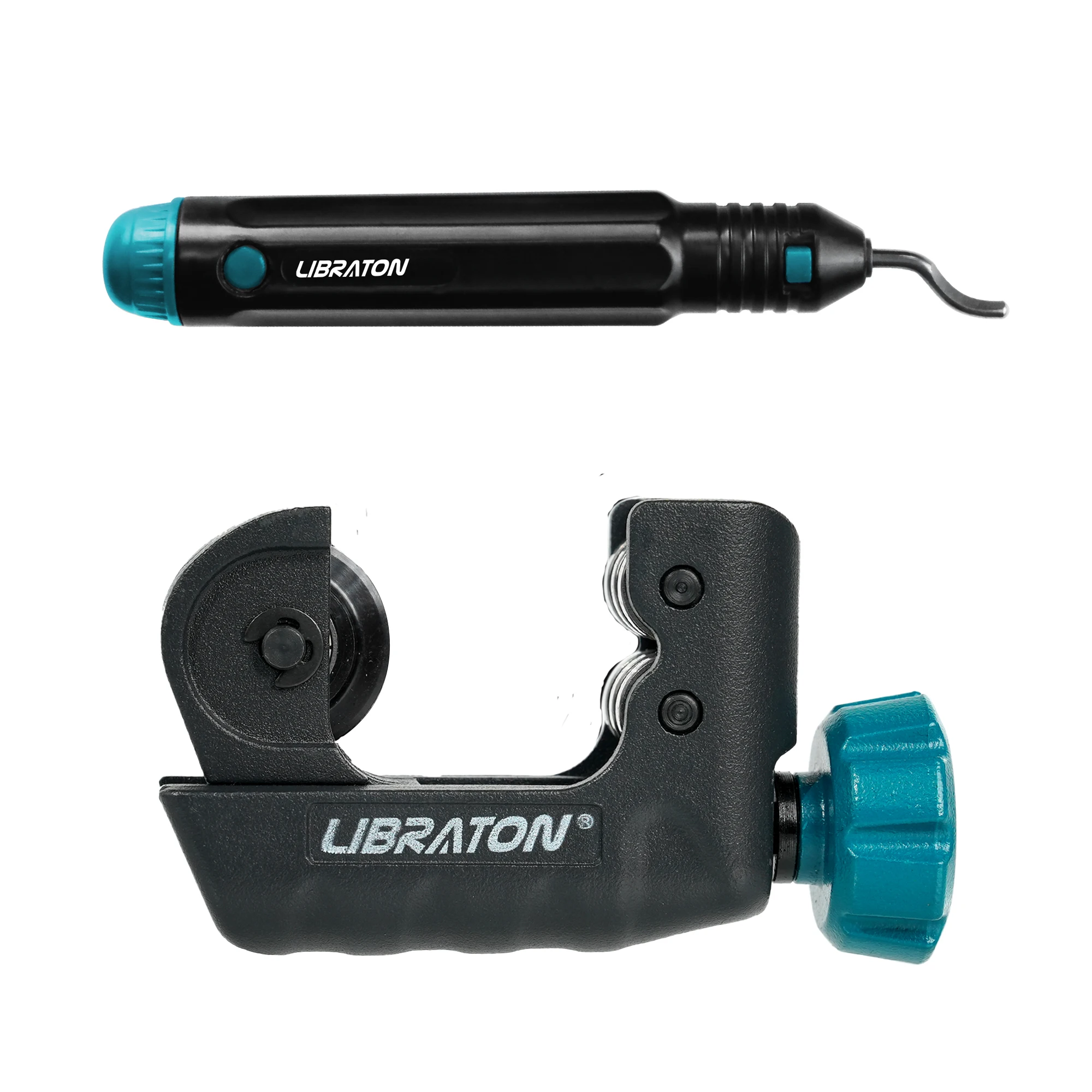 Libraton Mini Schläuche Cutter 4mm bis 28mm, Mini Rohr Cutter, kupfer Rohr Cutter mit Entgraten Werkzeug für Aluminium Rohr, Metall Rohr