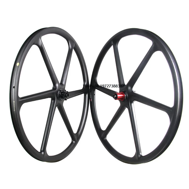 

Lightcarbon 6-Spoke Carbon Wheels for 29er Mountain MTB Bikes and E-bike