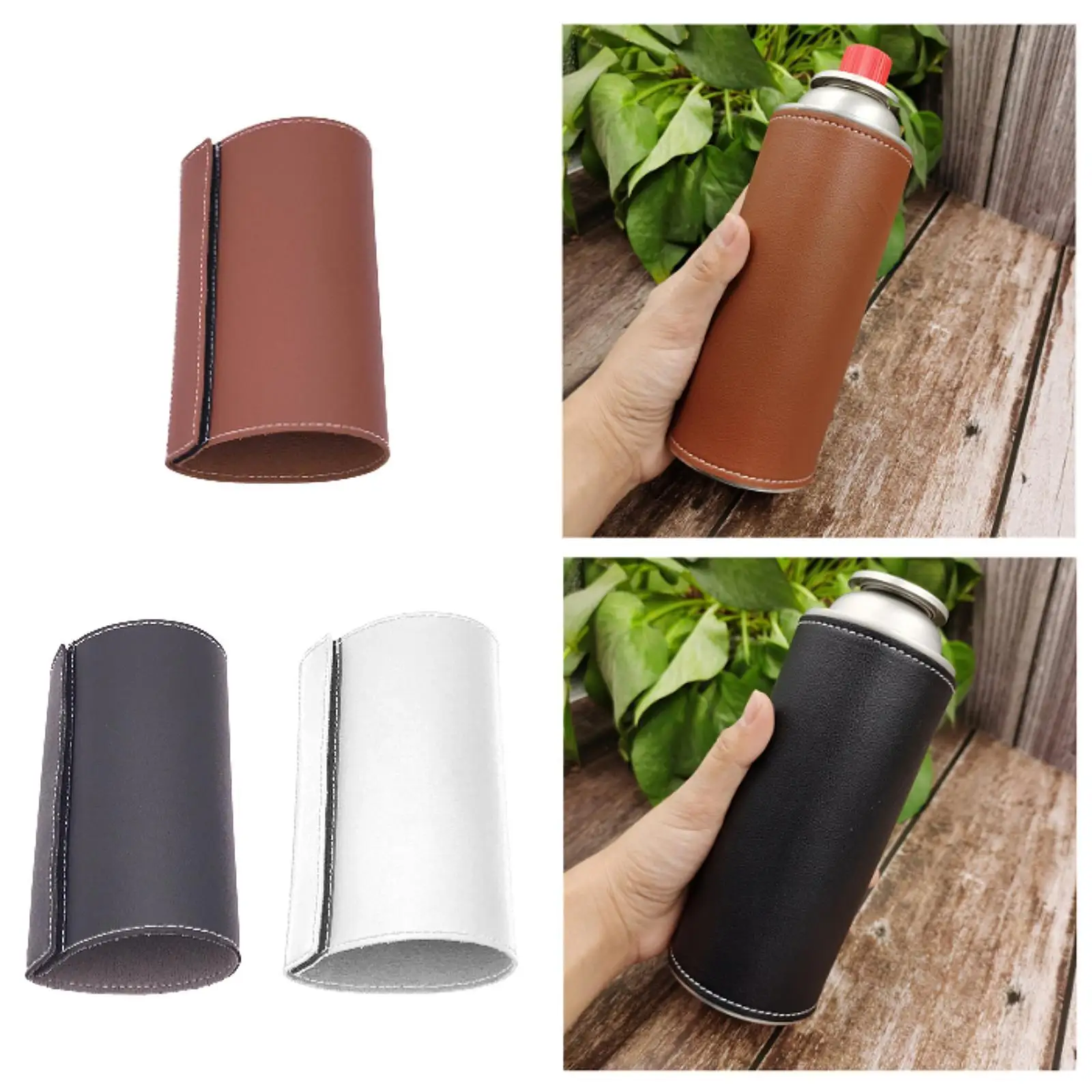 

Gas Canister Cover Solid Gas Tank Case Protector for Camping BBQ Cooking