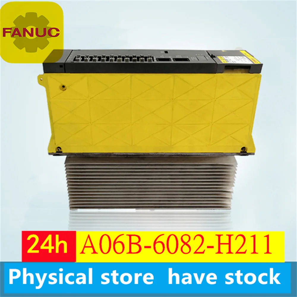 A06B-6082-H211 FANUC original new servo driver A06B-6082-H211