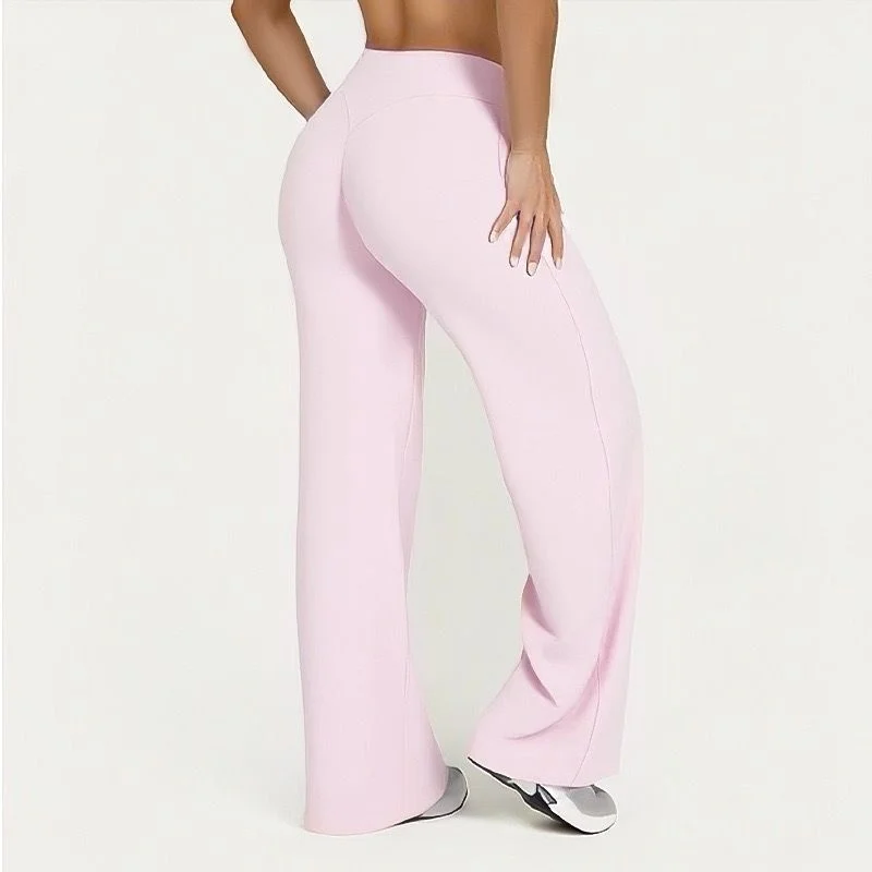 Yoga Pants Knee Length Women Leopard Tiedye Scrunch Training Runing Joggers Comfort Fit Ladys Work Lined Warmth Elasticity Tie