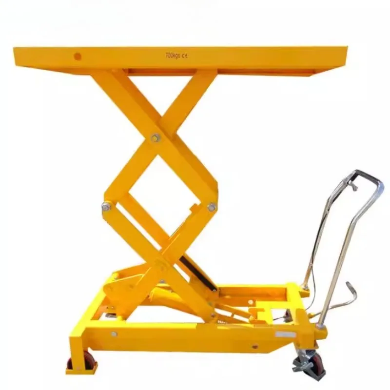 High-capacity Lift Trolley Hydraulic Platform Lift Trolley Molds Labor-saving Commercial Furniture Hebebühnenwagen ZY40TC