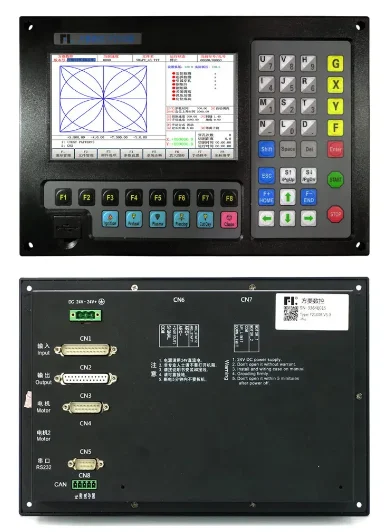 CNC New Panel 2 axis CNC controller for plasma cutting flame cutter precision f2100b