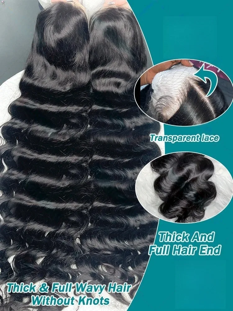 200 الكثافة 30 32 بوصة الشعر البرازيلي 13x4 HD الدانتيل باروكة من شعر طبيعي الجسم موجة قبل قطعها 5x5 شعر مستعار دانتيل بدون صمغ مع شعر الطفل