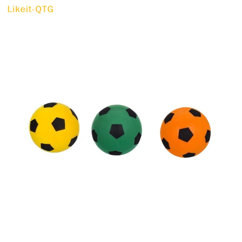 

1Pc 3 Colors High-Elastic Indoor Silent Football PU Foam Practice Ball Comes With A Net Bag For Home Use And Skill Development