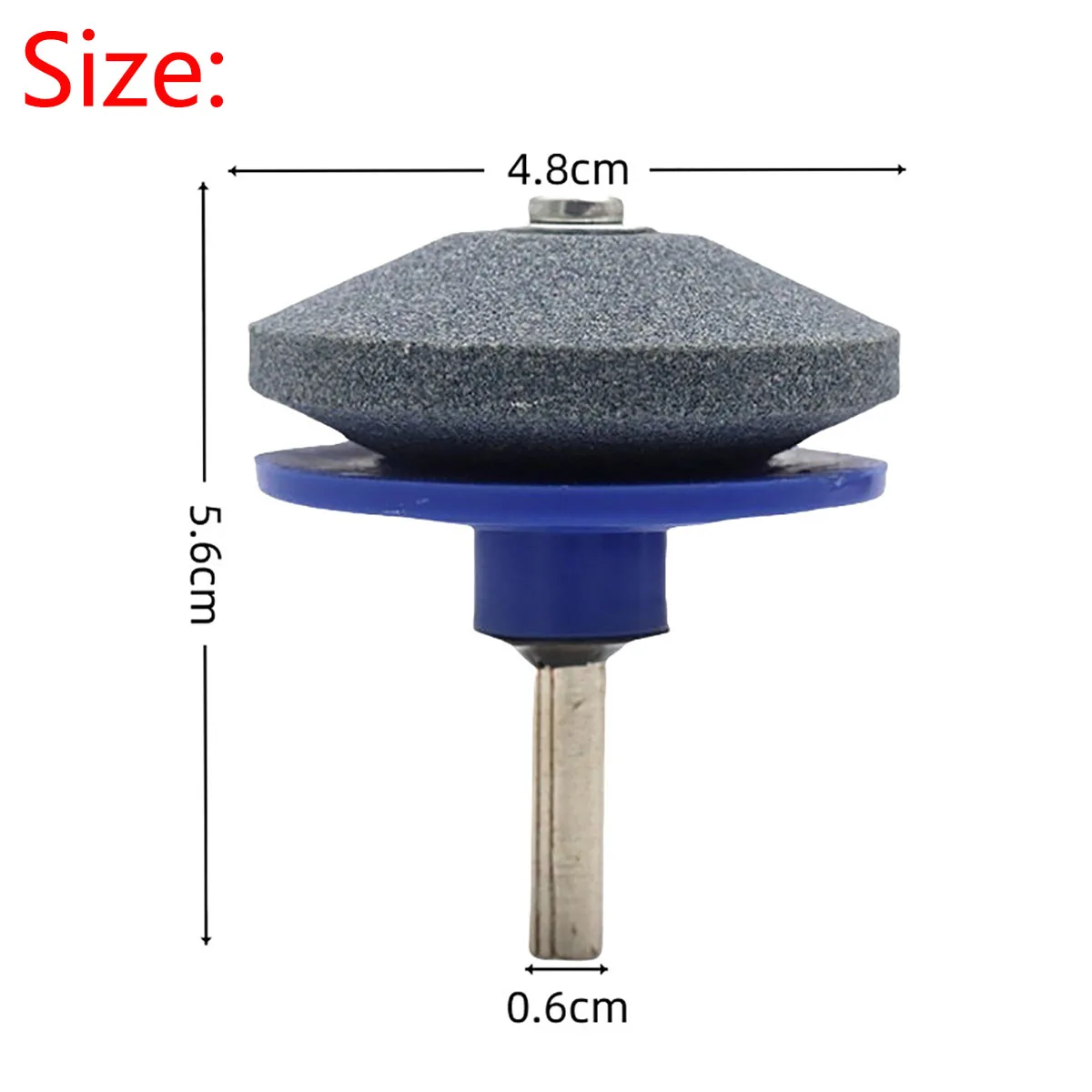 1/2/5Pcs Lawn Mower Sharpener Stone Blade Grinding Electric Trimmer Sharpener Wind Power Mower Wear Resistant Grinding Head Tool