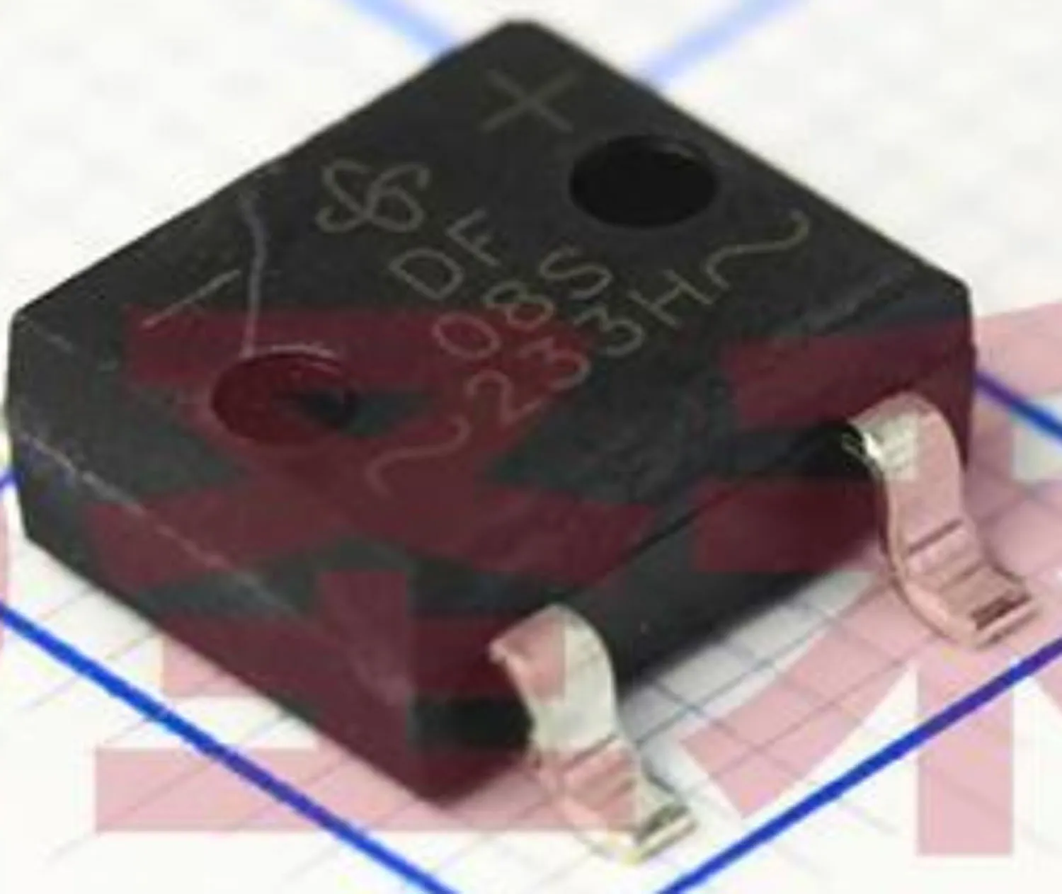 مقوم جسري مثبت بسطح ، أحادي الطور ، قياسي ، 49 V ، 1a ، DFS ، 45 ، الوسم: df08 ، 10-50