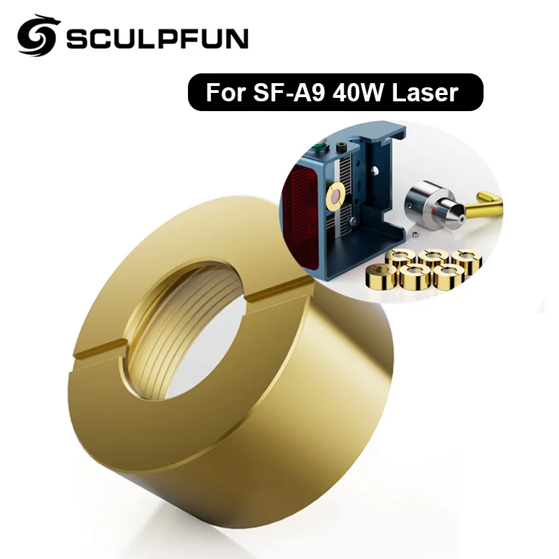 6PCS Original SCULPFUN Highly Transparent Lens For SF-A9 40W Laser Anti-oil and Smoke Proof Easy to Install