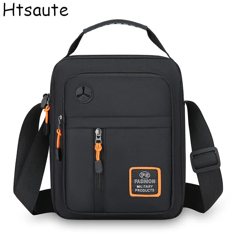 Bolso bandolera de negocios a la moda para hombre, Mini bolsos de moda para hombre, bolsa informal de viaje, bolsos cruzados, sacoche homme