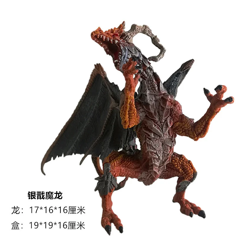 Solid Dragon Warcraft Dragon Dinosaur Pterosaur Monster Toy Model Hand Boy Gifts