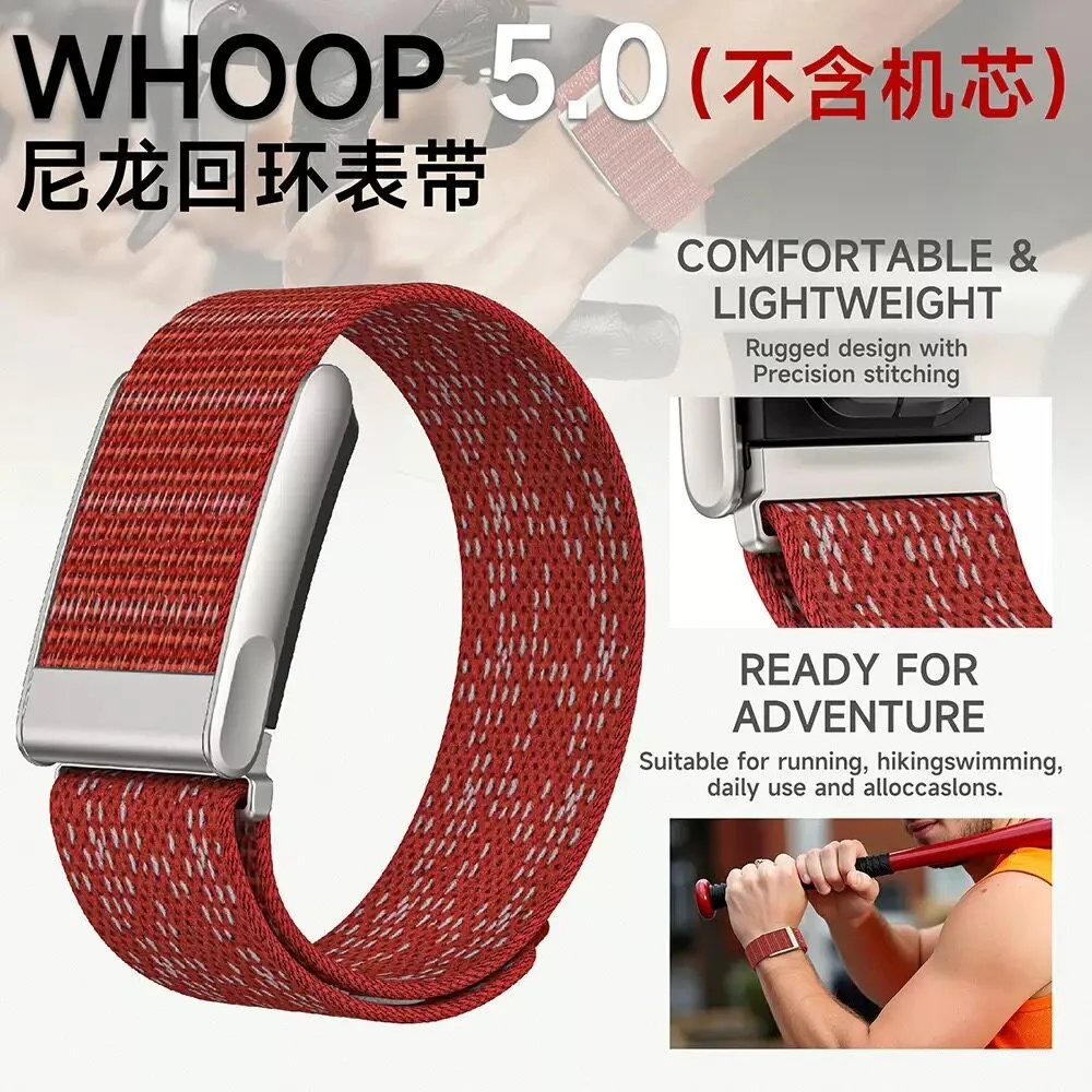 WHOOP 5.0 Replacement Strap Elastic Band Smart Fitness Tracker Wristband Sport Bracelet Heart Rate Accessories