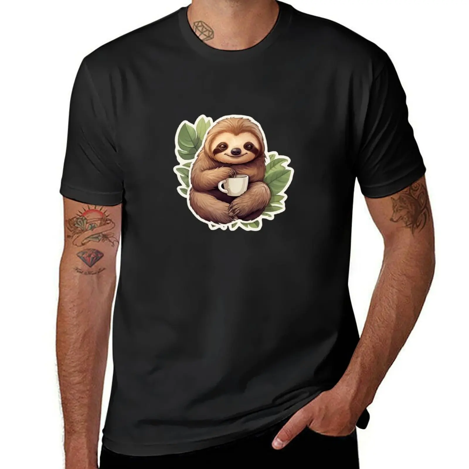 Slow & Sweet: Celebrate Sloths with Adorable Redbubble Designs! T-Shirt hippie clothes plus size tops oversized t shirt men