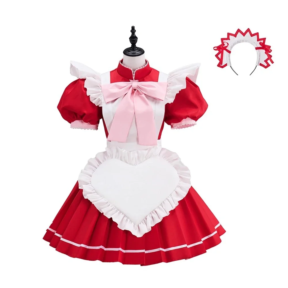 

Forxe Unisex Anime Cos Mew Ichigo Momomiya Ichigo Cosplay Costumes Fashion MeetingSets Custom Size