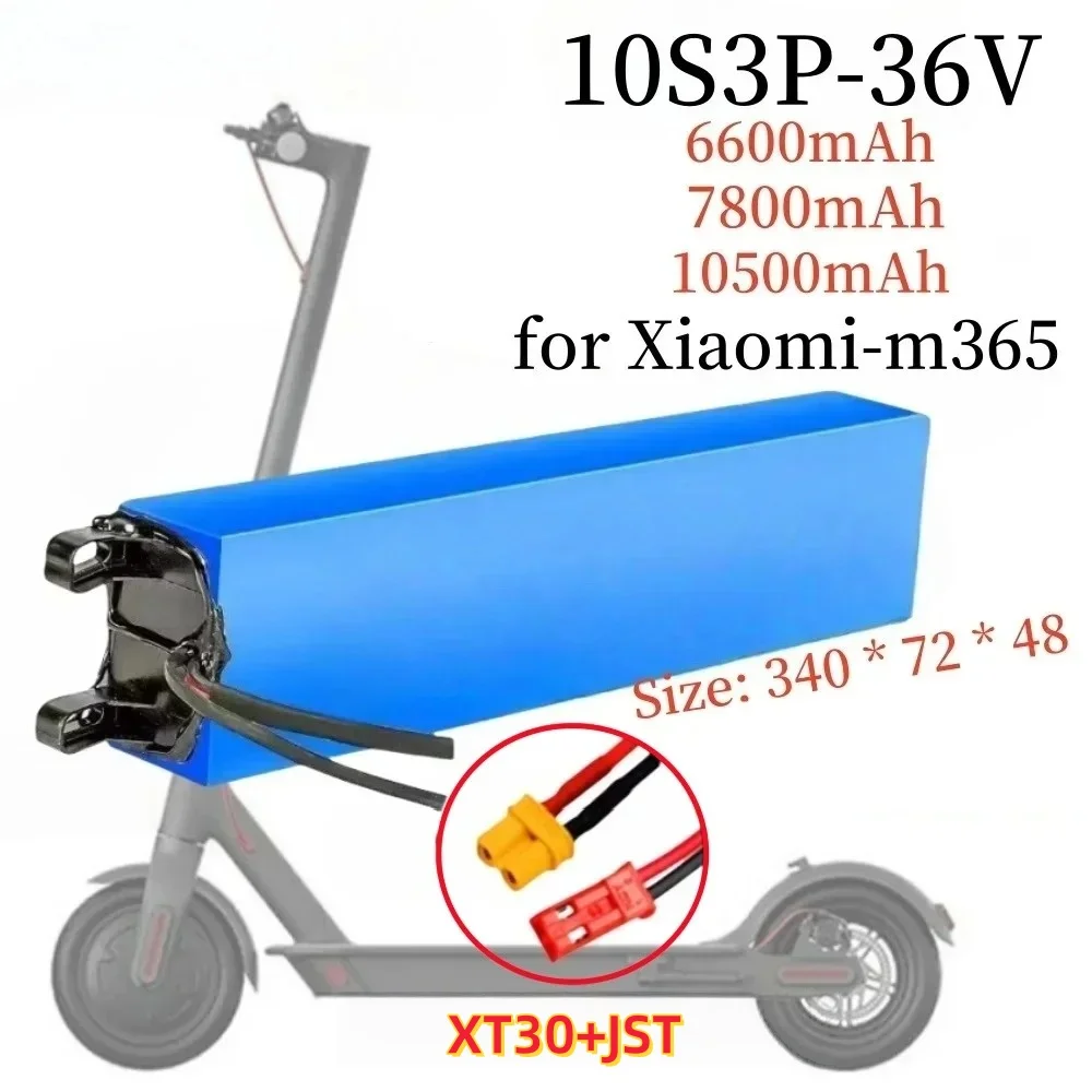 

10S3P 36V 6.6Ah/7.8Ah/10.5Ah 36v Electric Scooter Battery Pack 18650 Lithium M365 Electric Scooter 36v Battery Scoote.