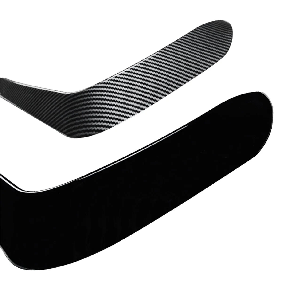 Car Front Bumper Lip Side Spoiler Fog Lamp Frames Cover for BMW X5 F15 M Sport 2014-2018 Body Kit Splitter(Carbon Fiber)