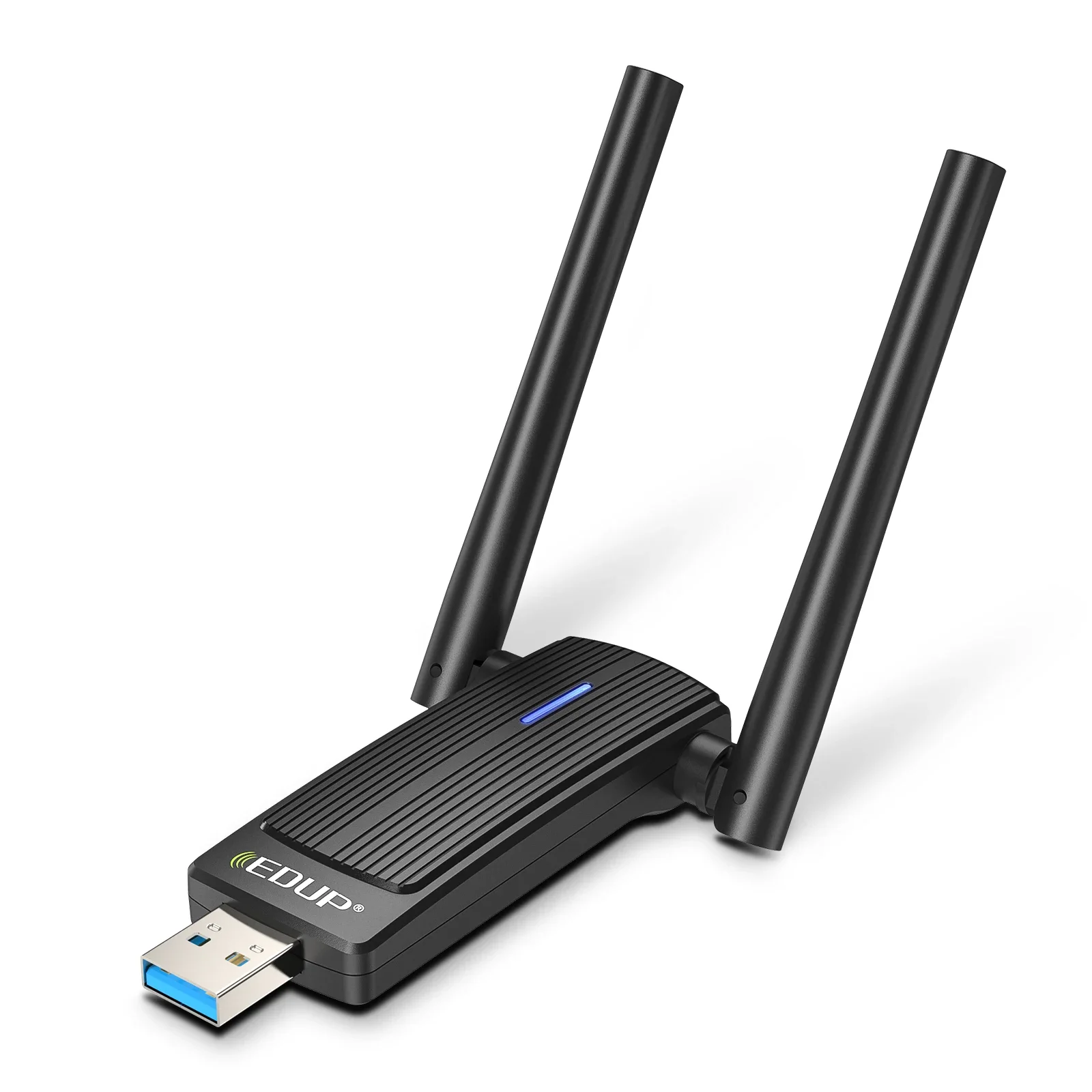 

EDUP WiFi6 USB WiFi Adapter 1800Mbps Dual Band AX1800 2.4G/5GHz Network Card Wifi Dongle MU-MIMO USB3.0 For PC Laptop Windows