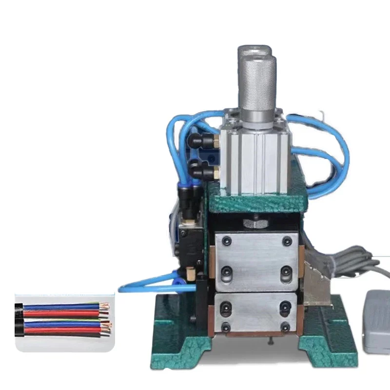 

3F Vertical Core Wire Stripping Machine Pneumatic Stripping Twisting Machine Small Sheath Wire Cable Stripping Machine Tools