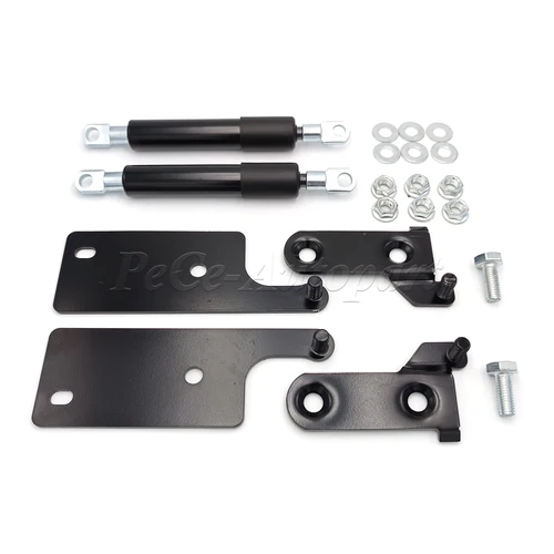 Imagen 2 del producto Fuerte puerta trasera de coche, varilla de soporte de desaceleración, barra de puntal de elevación, amortiguador de Gas para Toyota Hilux GUN125 Revo 2015-2021