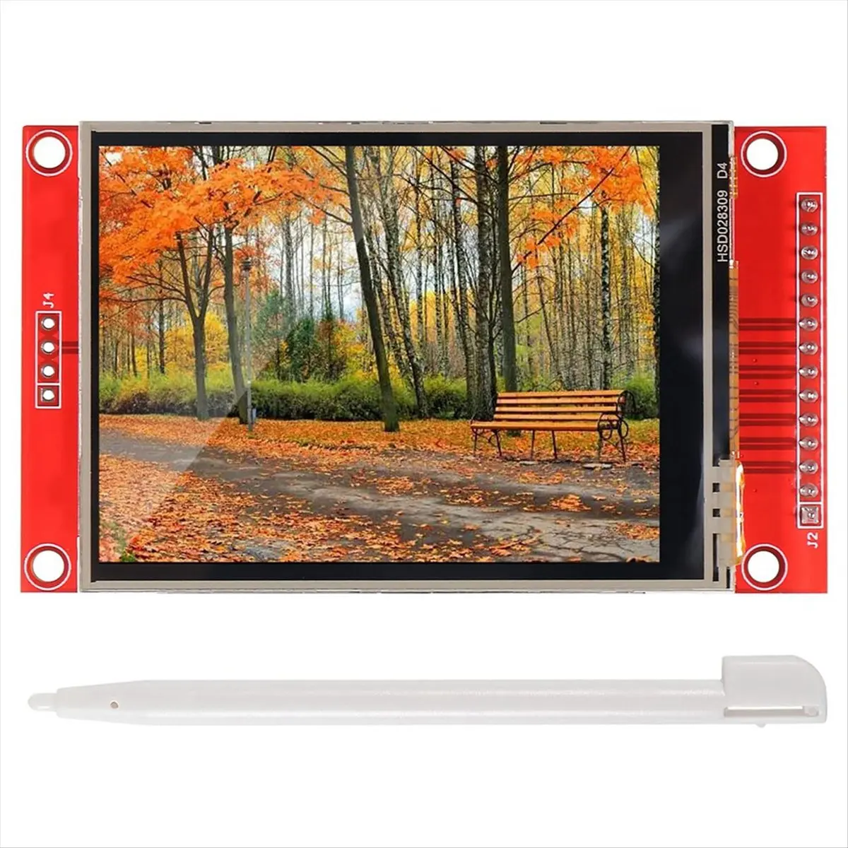MALL 2.8Inch ILI9341 SPI TFT LCD Display Touch Panel 320X240 TFT LCD Touch Screen 5V/3.3V STM32 Display Module with Touch Pen