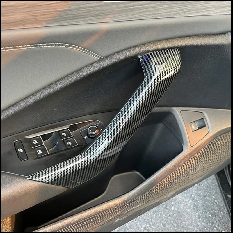 

Car Styling For Volkswagen VW Jetta MK7 2018-2020 Door Armrest Handle Cover Sticker Trim Decoration Strip Auto Parts Accessories