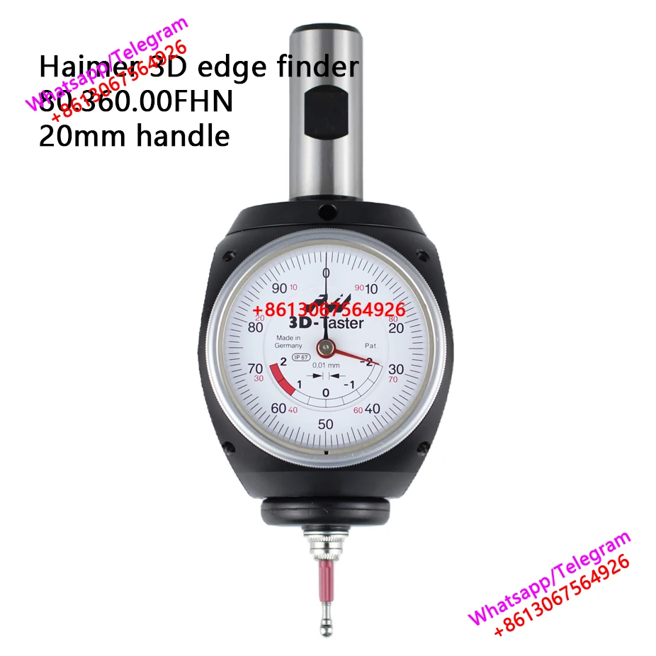 HAIMER 80.360.00FHN 3D Edge Finder Tool Centering Indicator Centering Dial Test Indicator Center Finder Stylus spare parts