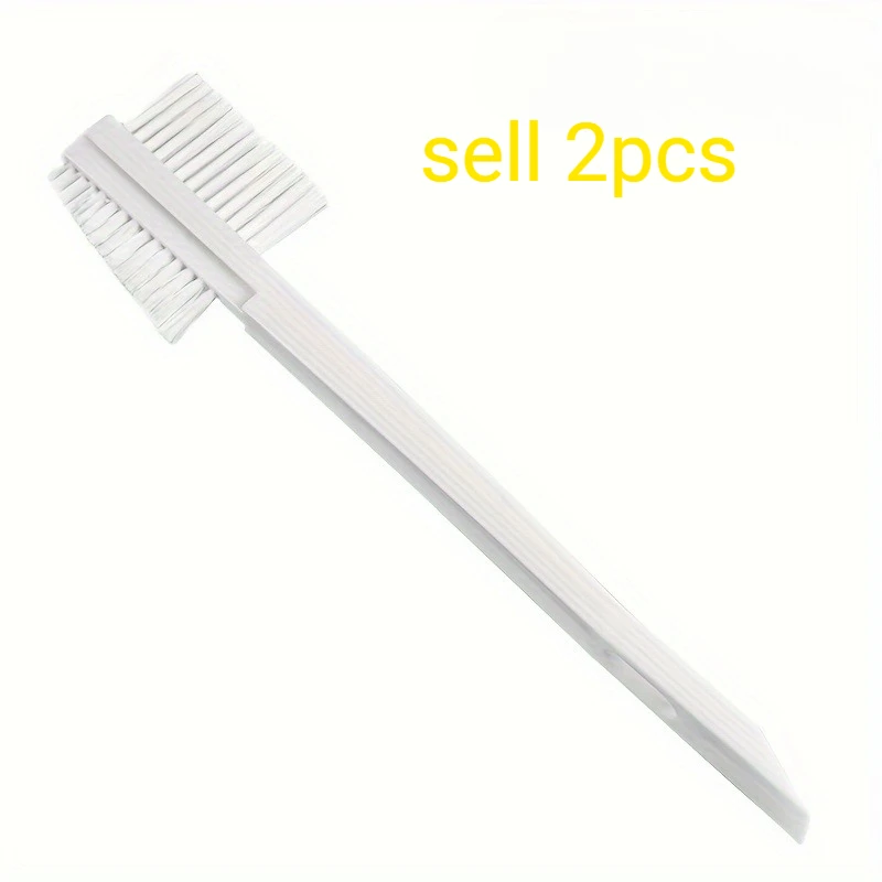 2pcs Double-sided Car Edge and Corner Gap Cleaning Brush for Detail Cleaning