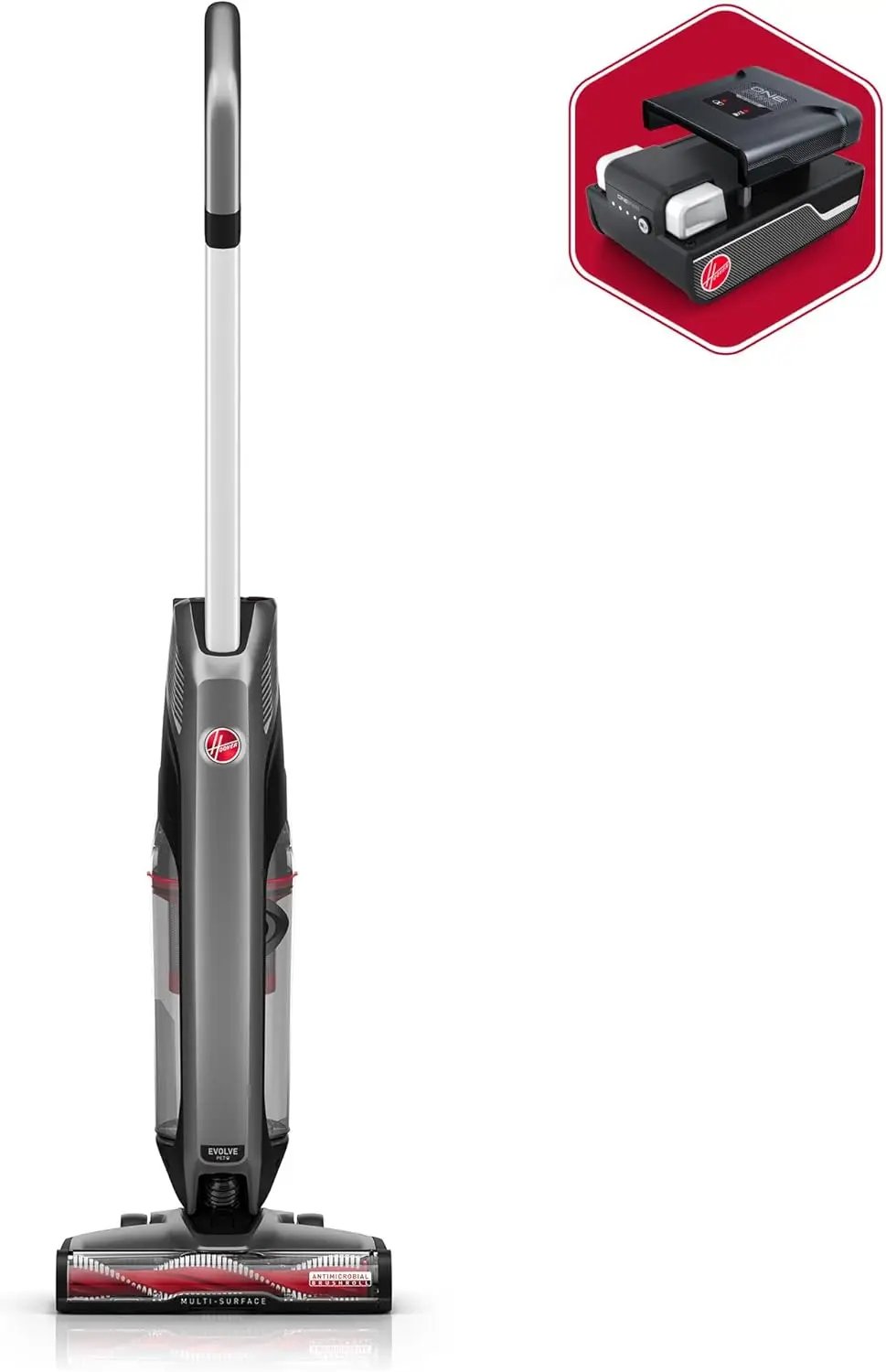 

ONEPWR Evolve Pet Cordless Vacuum, Lightweight Stick Vac with Large Dirt Cup for Home Use