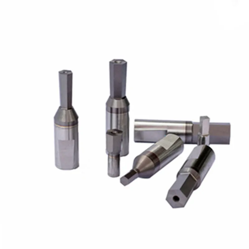 8mm 16mm Shank CNC HSS Inner Hexagon Rotary Broaching Punch Head Hex Rolling Burnishing Head Tool