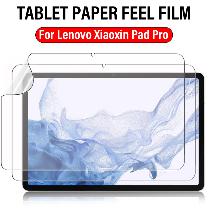 

1/2 упаковки бумажных защитных пленки для Lenovo Xiaoxin Pad Pro 2025 12,7 дюйма, полное покрытие HD, прозрачные защитные пленки из бумаги