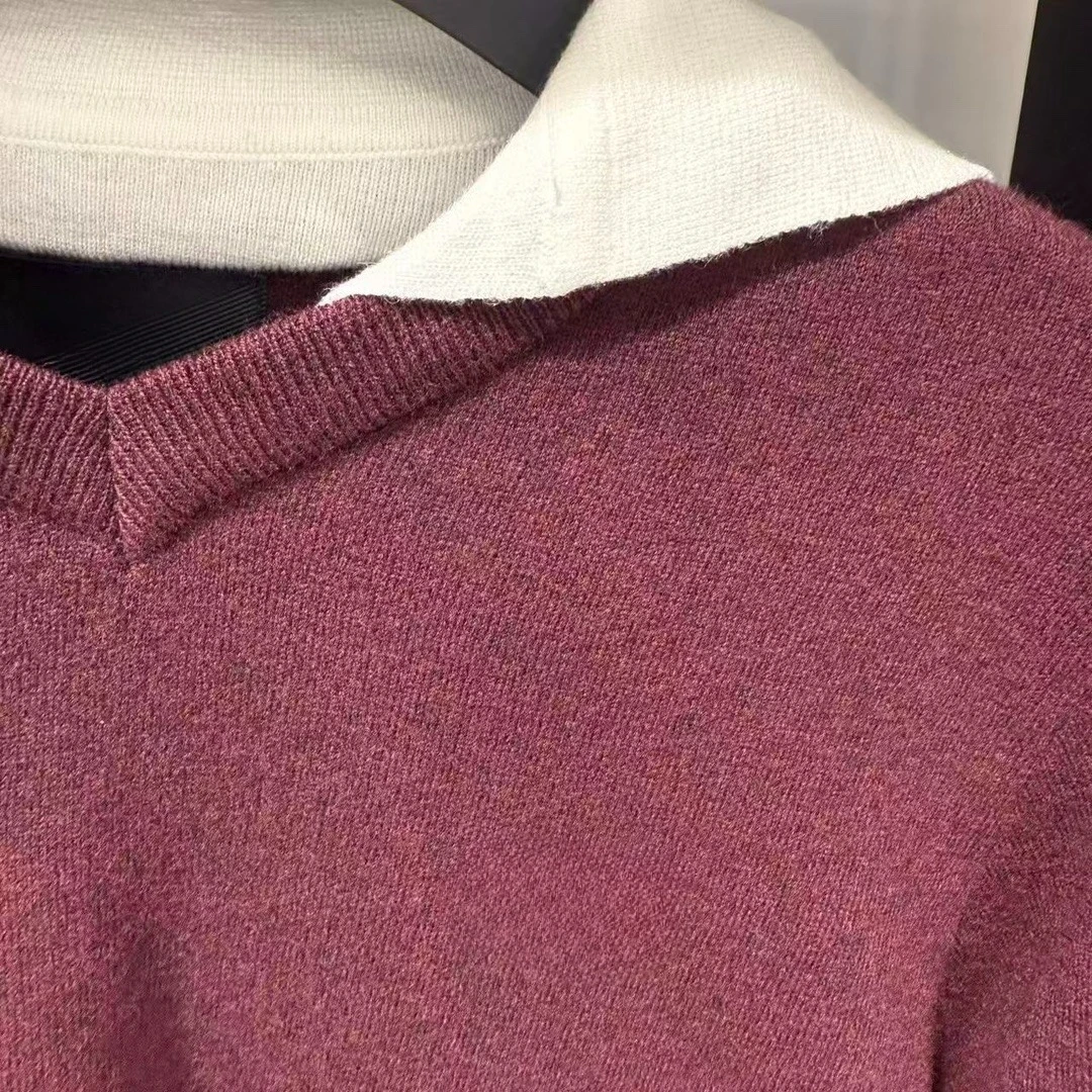 Women's Golf 2026 New Autumn Navy Collar Pullover Sweater Fashion Versatile Casual Sports Long Sleeve Knitwear Ladies Golf Top