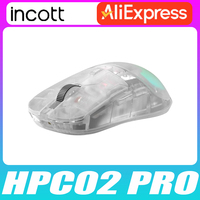 Ironcat Hpc02 Pro Wireless Mouse Dual Mode Paw3395 Customized Gaming Mouse Hot-Swap RGB Silencing Ergonomics Pc Gamer Office