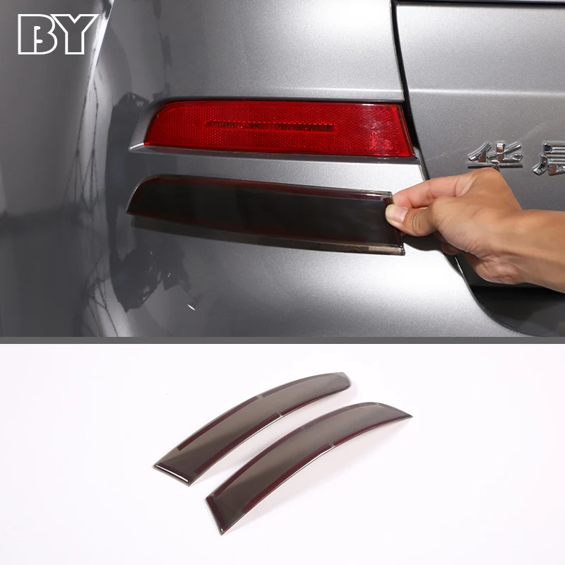 

For BMW X5 G05 2019-2022 ABS Black Car Rear Tail Fog Light Lamp Cover Trim Sticker car Accessories