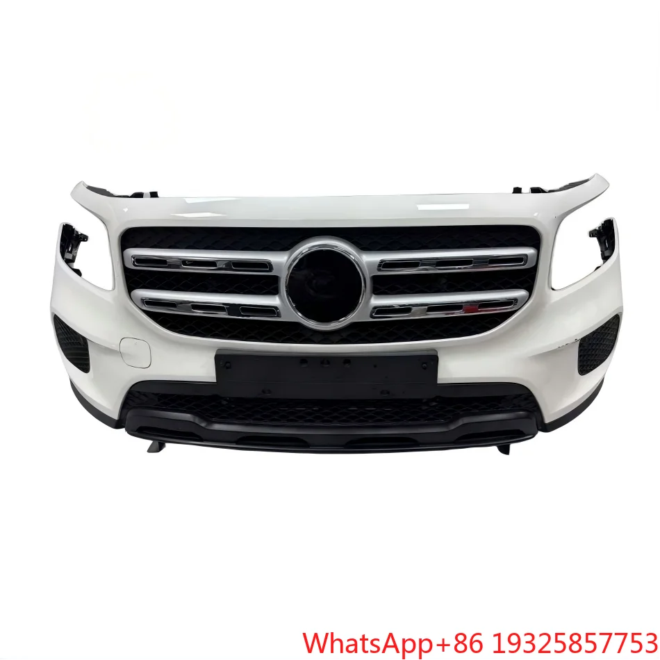 GLB180 GLB200 W247 Bumper Body Kit Towing Hitch LED Lights Fenders Hood for Front/Rear Bumpers Bolt-On