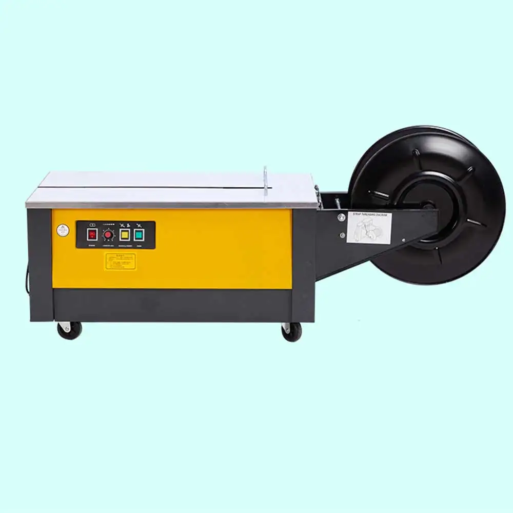 Machine d'emballage de Carton Machine à balles thermofusible semi-automatique Machine de cerclage Machine à balles à bande en plastique Pp 2025 nouveau