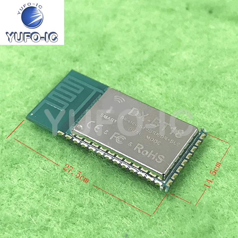 Free Ship 1PCS DX-BT18 Bluetooth-compatible Module SPP2.0 + BLE4.2 Dual Serial Port Passthrough Replacement Hc06/CC2541 image 2