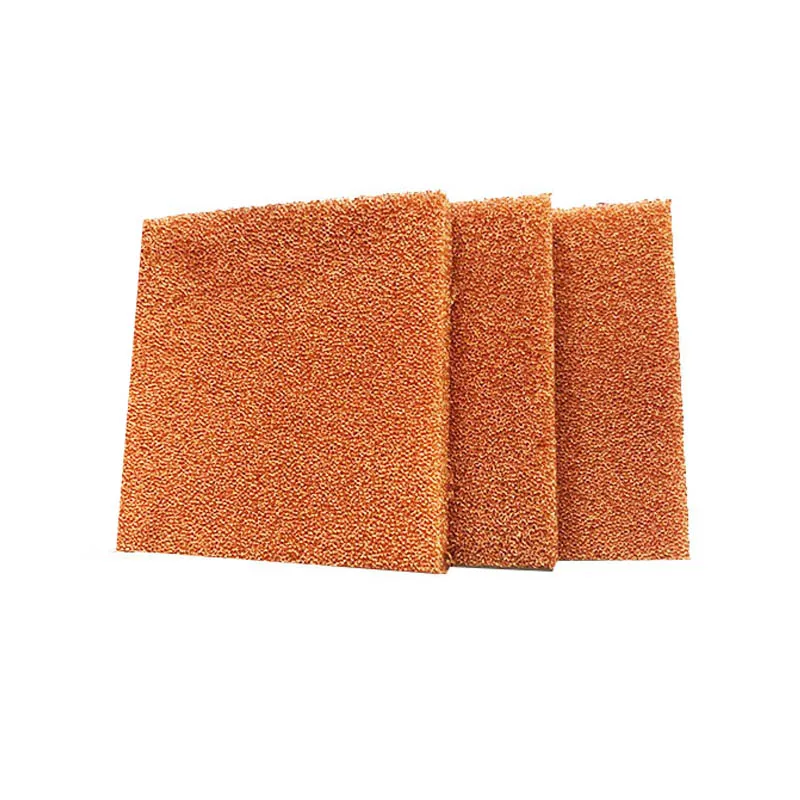 80um-25mm Thickness 20-130ppi Copper Foam Board Metal Foam Scientific Research Experimental Material