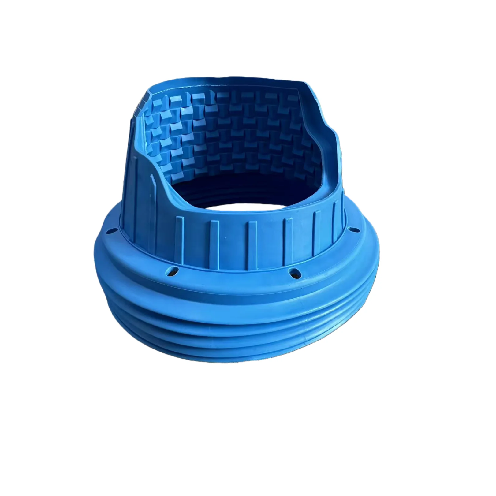 2PCS Car  6.5 Inch Protective Mat Rubber Speaker Waterproof Cover Cover Seal Beauty Sound Ring Improve Sound