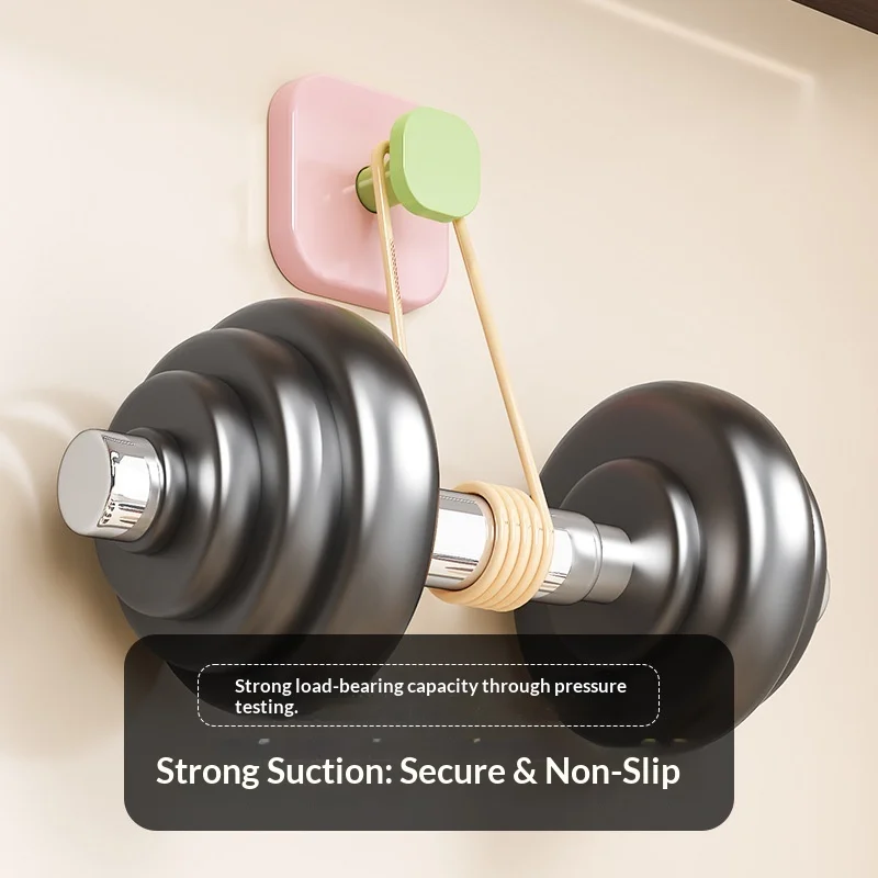 2Pcs No Drill Self Adhesive Hooks Heavy Duty, Waterproof Invisible Sticky Wall Hooks Door Back Clothes Towel Hanger for Bathroom