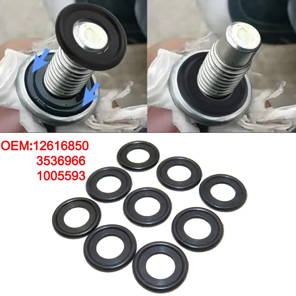 50/100pcs Drain Gasket Sealing Ring For Ford 12616850 3536966 1005593 12/14mm Oil Drain Sealing Ring Repair Accessories