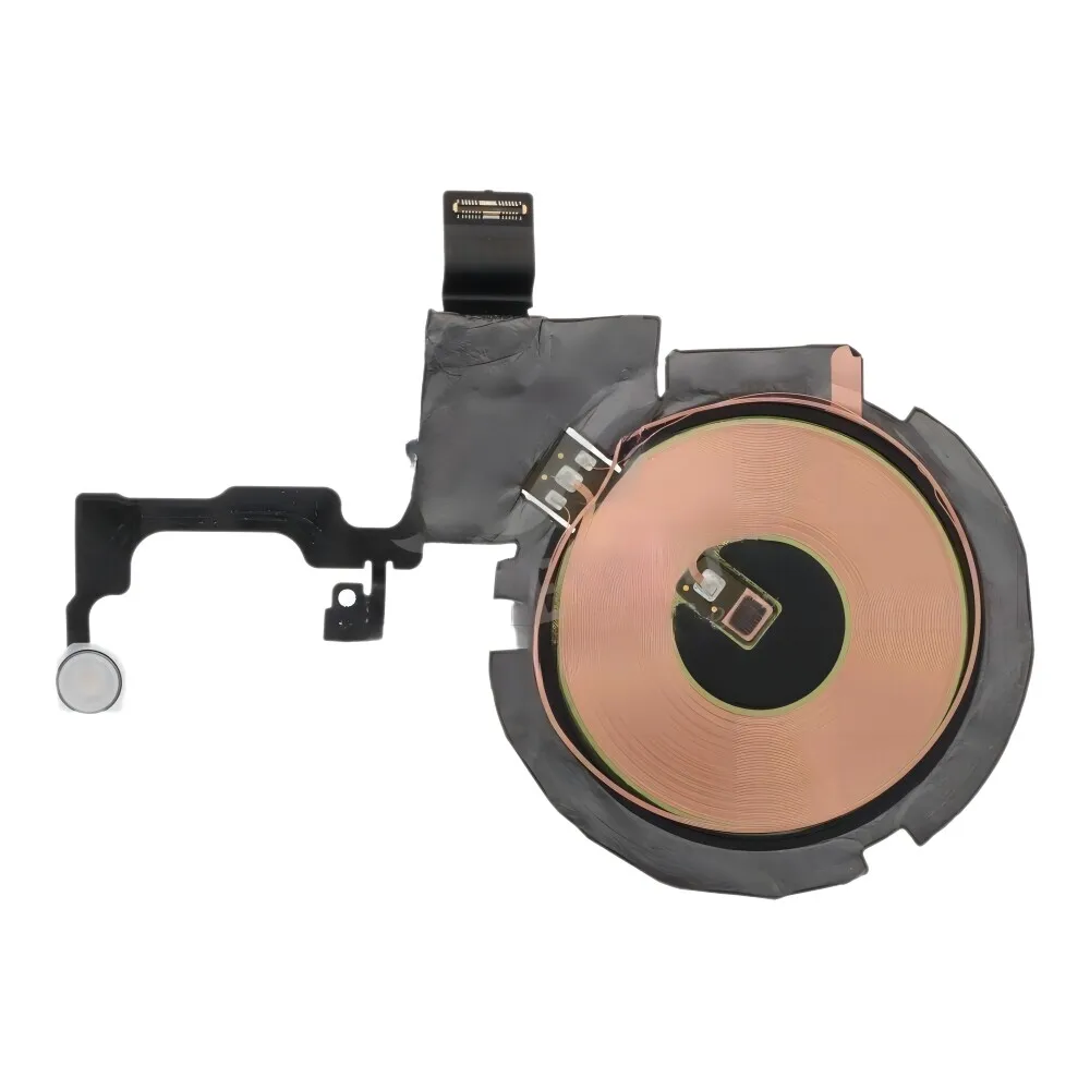 Wireless Charging Coil Flex Cable for iPhone 15 14 Plus 12 13 Pro Max Charger Panel Sticker WPC Pad Chip Volume Tape Parts