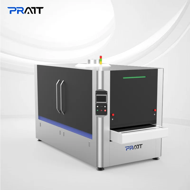 Dry Abrasive Belt Polishing Machine-Automatic Surface Finishing Equipment for Stainless Steel Sheets