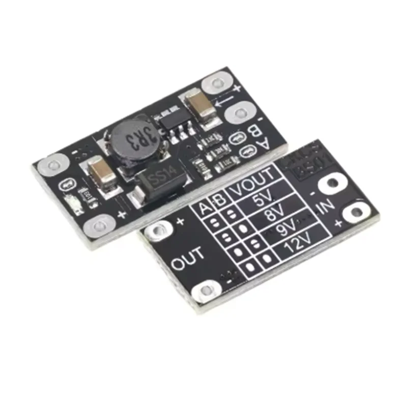 Mini DC-DC Boost Step Up Converter 3V 3.2V 3.3V 3.7V 5V 9V to 12V Voltage Regulator PCB Board Module Lithium Battery Boost